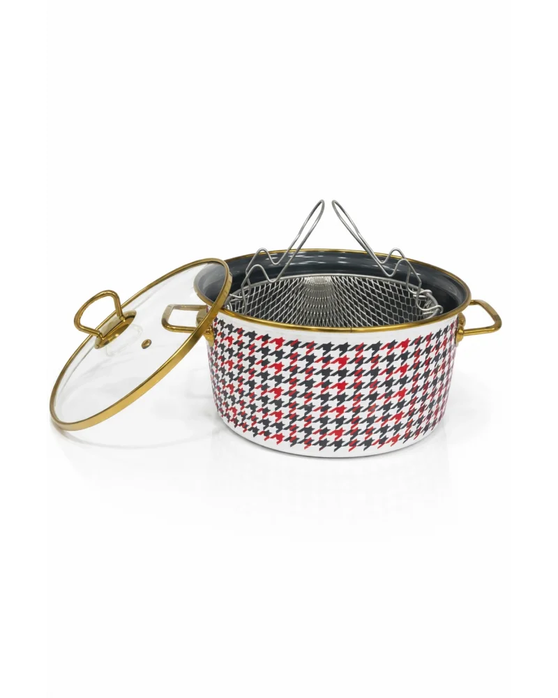 PR Home Forte Red Emaye Kızartma Tenceresi 22 cm