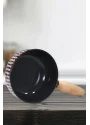 PR Home Forte Black Emaye Ahşap Saplı Haşlama ve Sos Tavası 16 cm