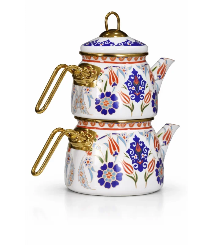 PR Home Neslişah Mini Model Emaye Çaydanlık