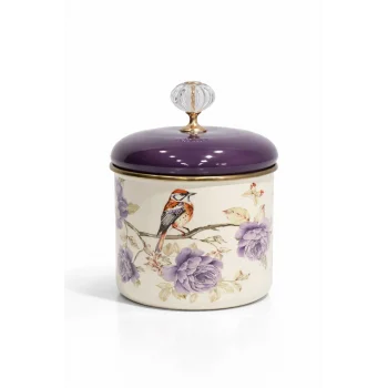 PR Home Fiorella Emaye Baharatlık Kavanoz Küçük Boy 10 cm