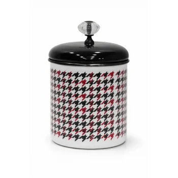 PR Home Forte Black Emaye Baharatlık Kavanoz Orta Boy 12 cm