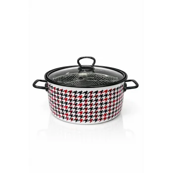 PR Home Forte Black Emaye Kızartma Tenceresi 22 cm