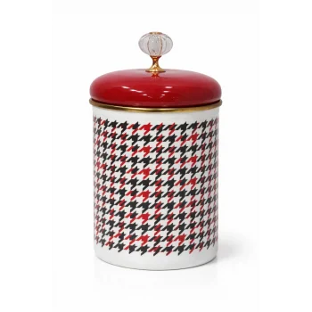 PR Home Forte Red Emaye Baharatlık Kavanoz Büyük Boy 14 cm