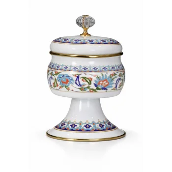 PR Home Hanzade Emaye Ayaklı Şekerlik