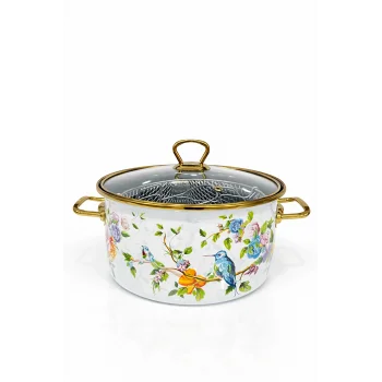 PR Home Sparrow Emaye Kızartma Tenceresi 22 cm