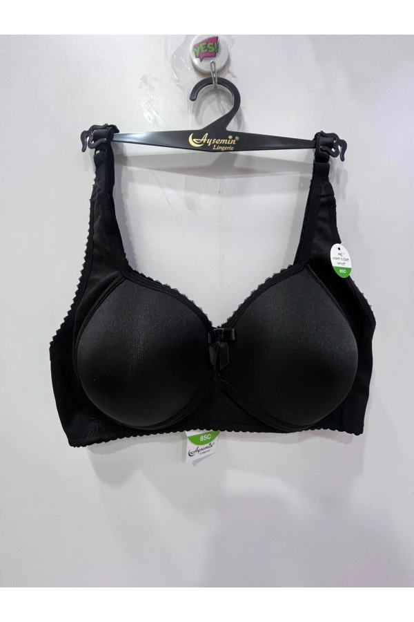 NERGİZ C CUP TOPARLAYICI SÜTYEN-SİYAH