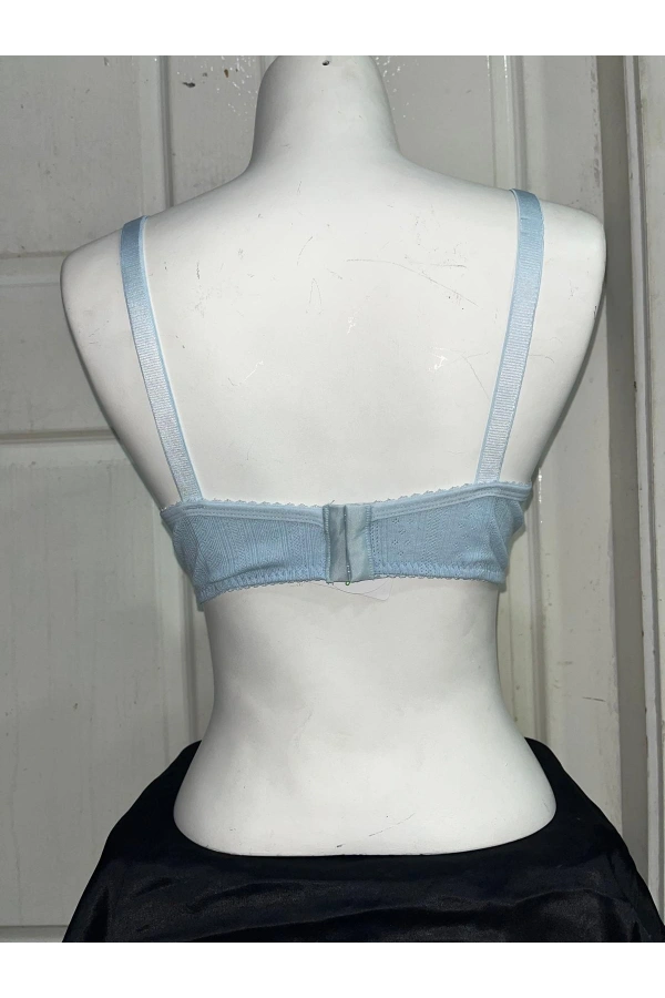 NERGİZ PAMUK DANTEL DETAYLI C CUP TOPARLAYICI SÜTYEN