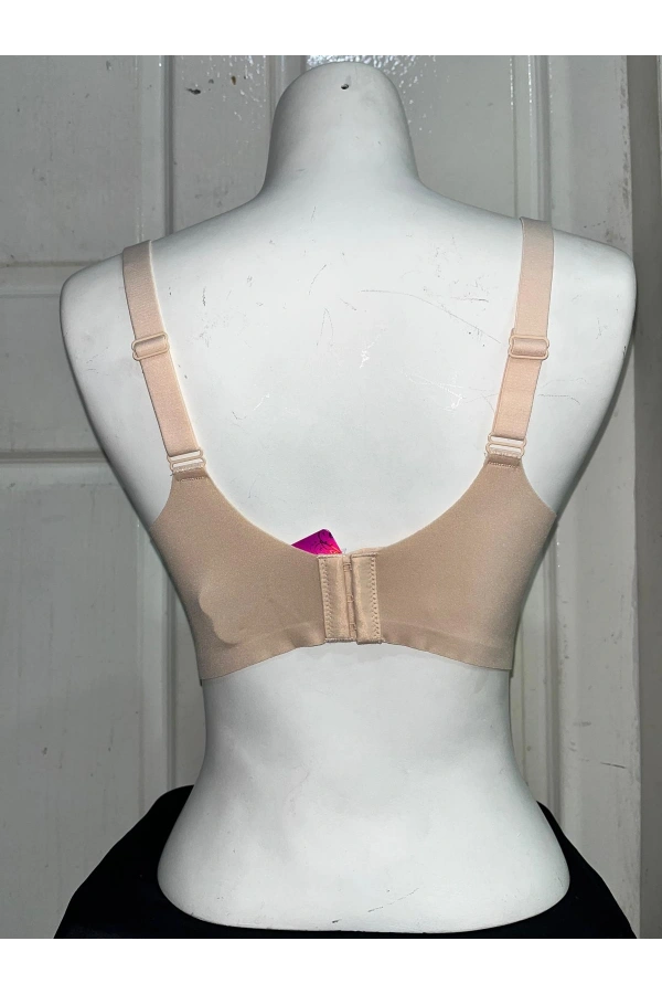 F.K Kadın C Cup Desteksiz ve Balensiz Lazer Kesim Ten Sütyen