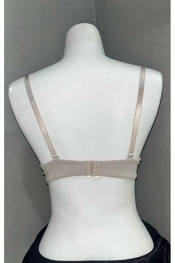 Belvü Kadın Dolgulu Mikro Destekli Mor Sütyen