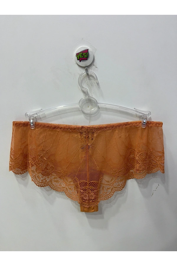 Belvü Kadın Dantelli Hipster Karamel Külot