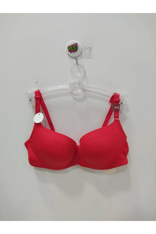 Belvü Dolgulu Mikro Tulum Sütyen 1109 - Kırmızı