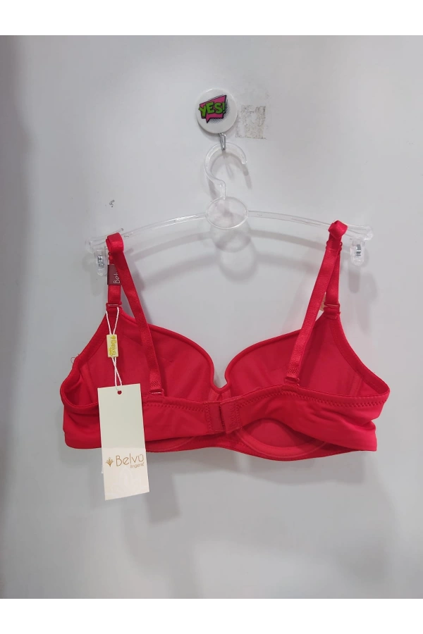 Belvü Dolgulu Mikro Tulum Sütyen 1109 - Kırmızı