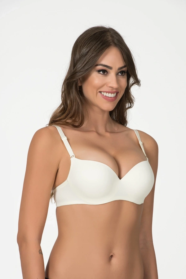 BELVÜ İÇİ BOŞ MİKRO SÜTYEN 1108 - Beyaz