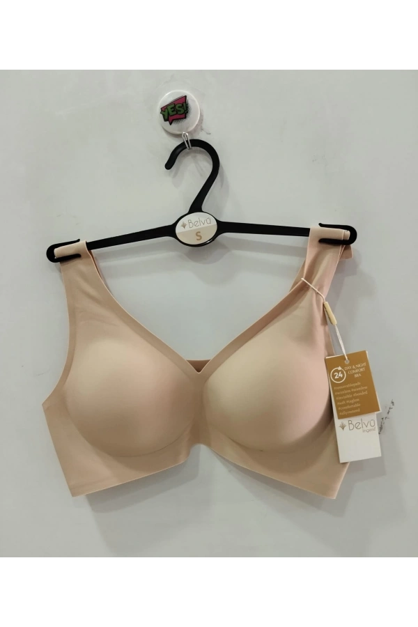 Belvü Kadın Lazer Kesim Çıkarılabilir Pedli Ten Sütyen -1231