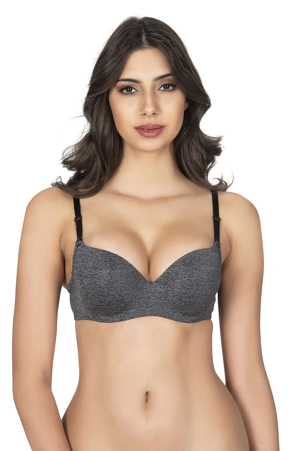 BELVÜ MİKRO MELANJ DOLGULU TULUM SÜTYEN-1135-ANTRACİTE