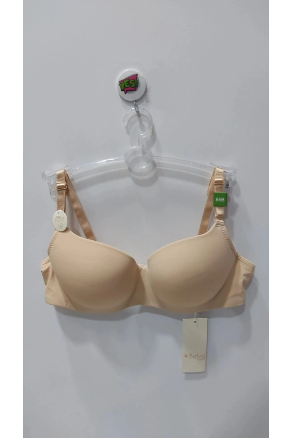 Belvü Straplez Dolgulu Mikro Tulum Sütyen 1110 -Ten