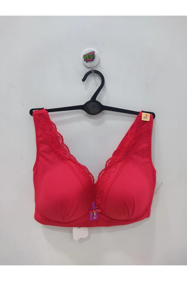 FK BALENSİZ C CUP TOPARLAYICI SÜTYEN-KIRMIZI