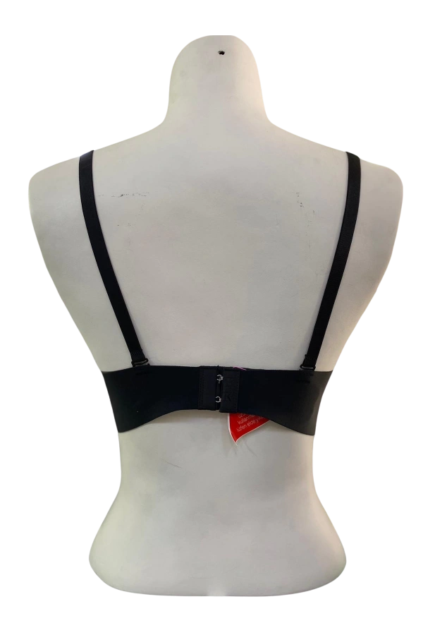 FK Lazer Kesim Straplez Siyah Sütyen - 512