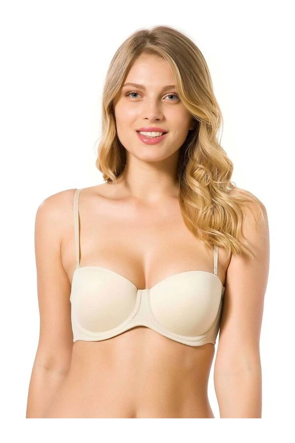 Le Jardin Destekli-balenli Micro Kaplı Silikonlu Sütyen