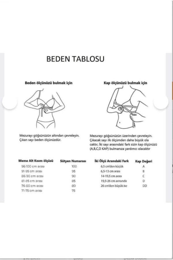 Nergiz Kadın Çizgi Desenli D Cup Toparlayıcı Gül Kurusu Sütyen
