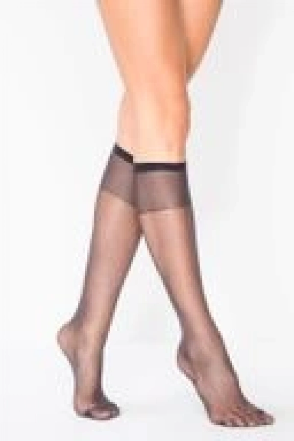 PENTİ 15 DEN SUPER MAT İNCE DİZ ALTI ÇORAP-SİYAH