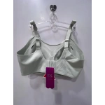 FK Kadın Balensiz Lazer Kesim Tül Detaylı Mint Yeşili Sütyen