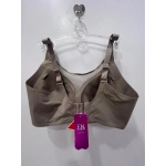 FK Kadın Balensiz Lazer Kesim Tül Detaylı Vizon Sütyen