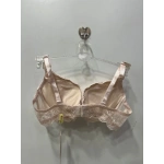 Belvü Kadın Balenli Dolgulu Dantelli Pudra Sütyen