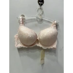 Belvü Kadın Balenli Dolgulu Dantelli Pudra Sütyen