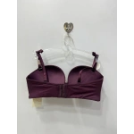 Belvü Kadın Telsiz Double Dolgulu Straplez Mor Sütyen