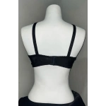 Nergiz Kadın C Cup Dantel Detaylı Toparlayıcı Siyah Sütyen