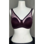 Le Jardin Kadın Tüllü Toparlayıcı Soft Cup Mürdüm Sütyen