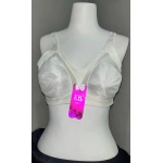 F.K Kadın Tül Detaylı Balensiz Toparlayıcı Ekru Sütyen