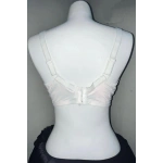 F.K Kadın Tül Detaylı Balensiz Toparlayıcı Beyaz Sütyen