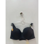 Belvü Kadın C Cup Straplez Dolgusuz Mikro Kumaş Siyah Sütyen - 1110