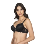 BELVÜ DANTELLİ DOLGULU SÜTYEN 1112 - SİYAH