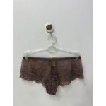 Belvü Kadın Dantelli Hipster Kahverengi Külot