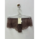 Belvü Kadın Dantelli Hipster Kahverengi Külot