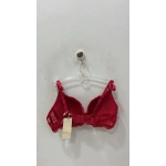 Kadın Dolgusuz Balenli Dantel Detaylı Kırmızı Sütyen – 1113