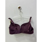 Belvü Kadın Dolgulu Mikro Destekli Mor Sütyen