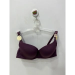 Belvü Kadın Dolgulu Mikro Destekli Mor Sütyen