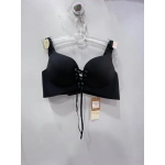 Belvü Duble Dolgulu Bağcıklı Lazer Kesim -siyah