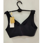 Belvü Kadın Lazer Kesim Çıkarılabilir Pedli Siyah Sütyen -1231