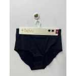 BELVÜ Kadın Lazer Kesim Yüksek Bel İz Yapmayan Siyah Külot