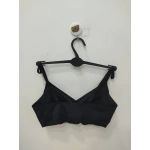 BELVÜ Siyah Lazer Kesim Çıkabilen Pedli Askılı Görünmez Sütyen-SİYAH