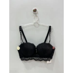 Belvü Straplez Dolgulu Dantel Detaylı Siyah Sütyen - 1171