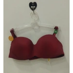 BELVÜ STRAPLEZ DOLGUSUZ MİKRO TULUM SÜTYEN-BORDO