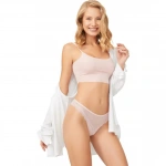 COTTONHİLL Tül ve Dantel Detaylı  Külot-Pudra