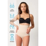 Emay 2708 Lazer Yüksek Bel Kesim Slip Korse
