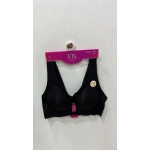 Kadın Lazer Kesim Balensiz Hafif Destekli Siyah Sütyen - 1245